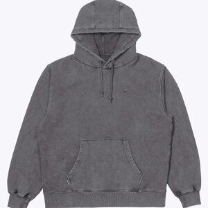 BNWT Wemoto - Clint - Men's Garment Dyed Organic Cotton Gray Hoodie Sweatshirt